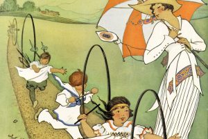 Rolling hoops The coolest toys around in the Victorian era