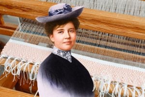 Rose Wilder Lane - daughter of Laura Ingalls on weaving via ClickAmericana com