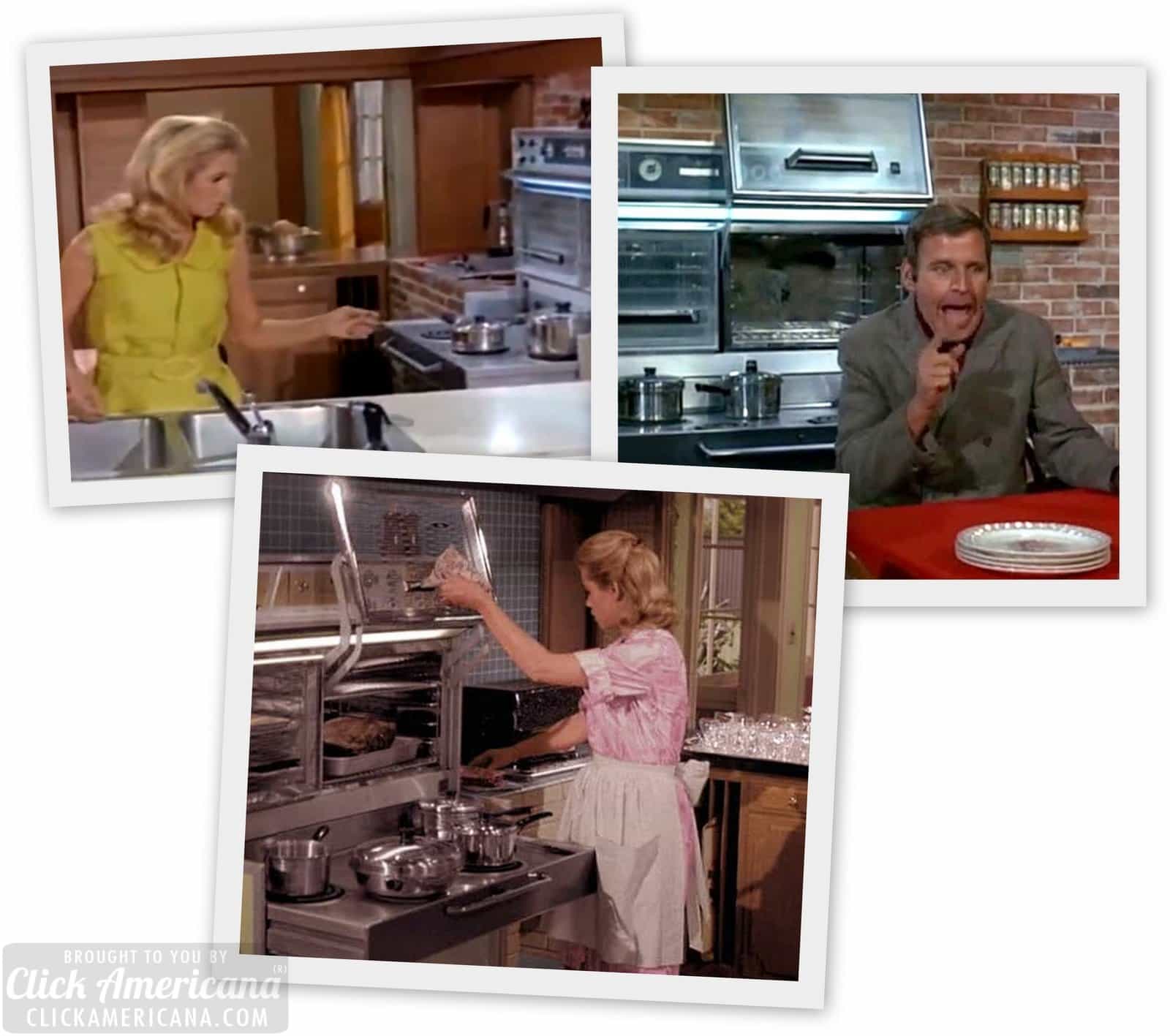 8 vintage sixties kitchens with Flair ranges Pullout electric stoves