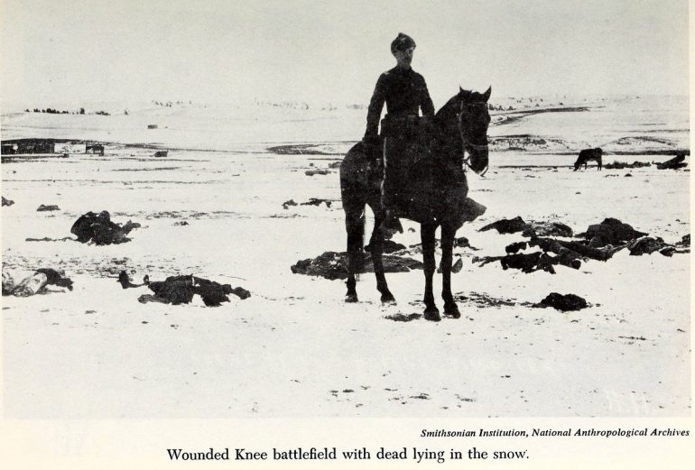 The history of the Wounded Knee Massacre Reports from the scene, and