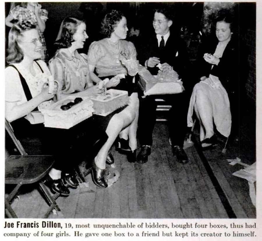 See what an oldfashioned box social was like Click Americana