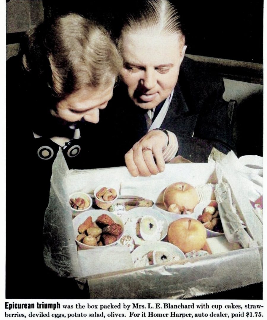 See what an oldfashioned box social was like Click Americana