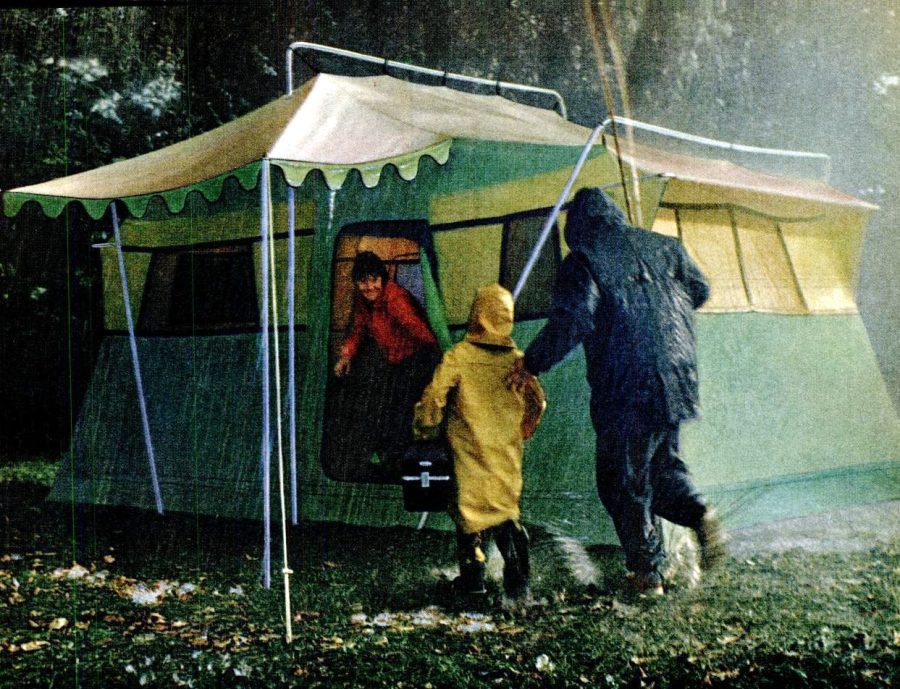 Vintage tents Camping with oldfashioned canvas to innovative spaceage tech Click Americana