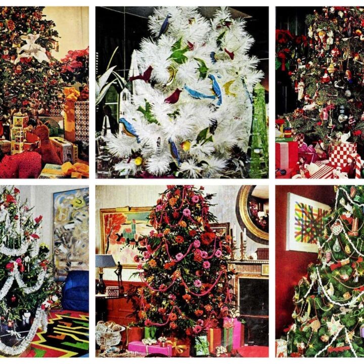 See how people festively decorated Christmas trees back in the '70s