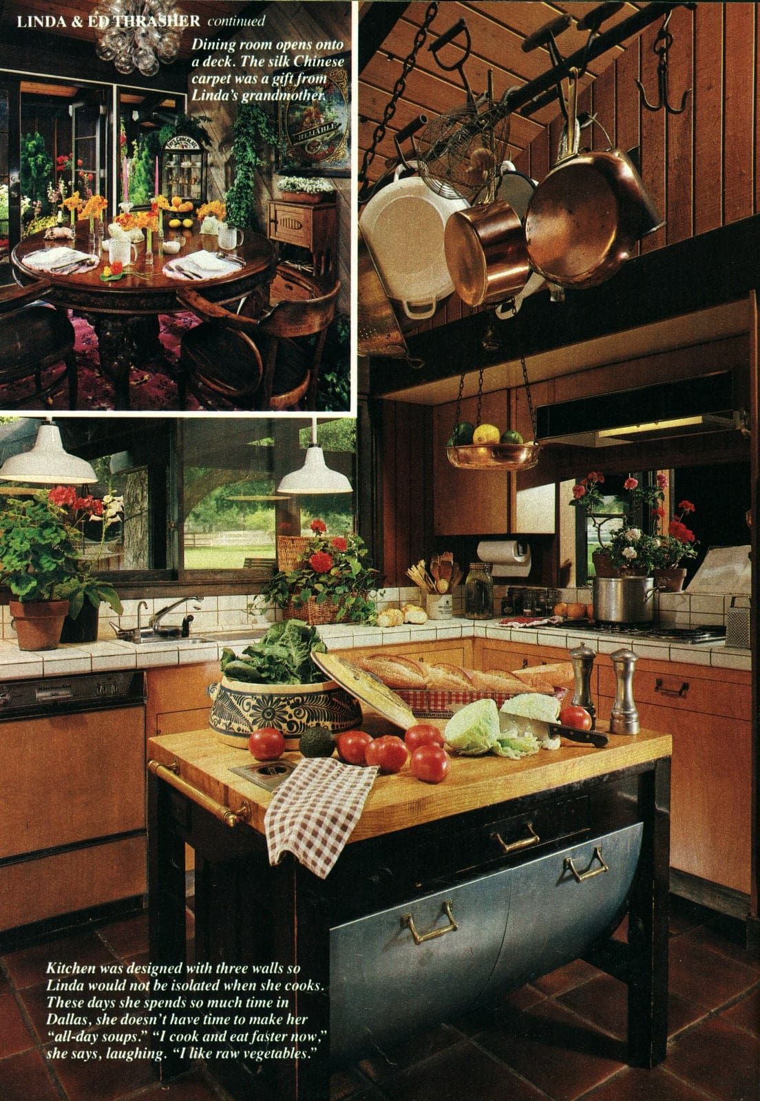 Linda Gray's house had 15 comfortable rooms, two horses & zero interest in looking formal (1982) 3 See inside the home of Dallas actress Linda Gray