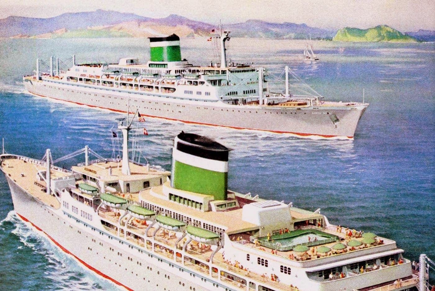 See Old Cruise Ships Ocean Vacations From The 30s Through The 60s See Old Cruise Ships Ocean Vacations From The 30s Through The 60s