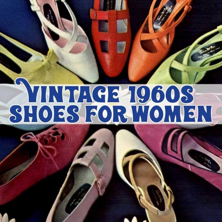 See vintage 1960s shoes for women