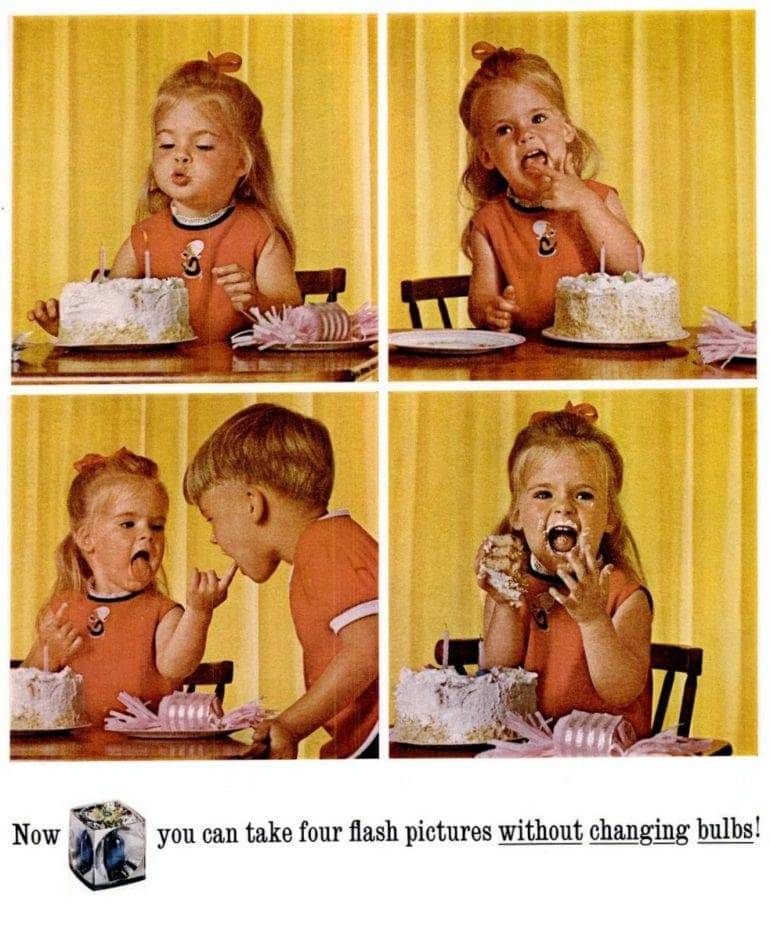 Vintage flashcubes How these old camera addons worked & made pictures