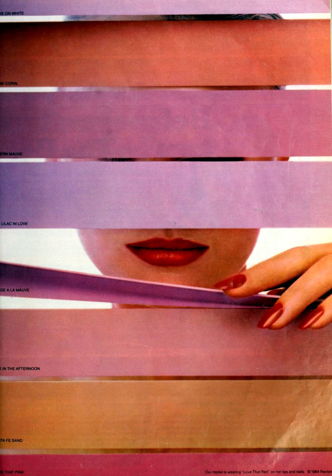 80s nail polish: See the popular colors & top brands of the eighties 24 Shades of eighties Revlon nail polish (1984) via ClickAmericana com