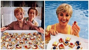 Shirley Jones Triscuit cheesecake snacks & mini pizzas