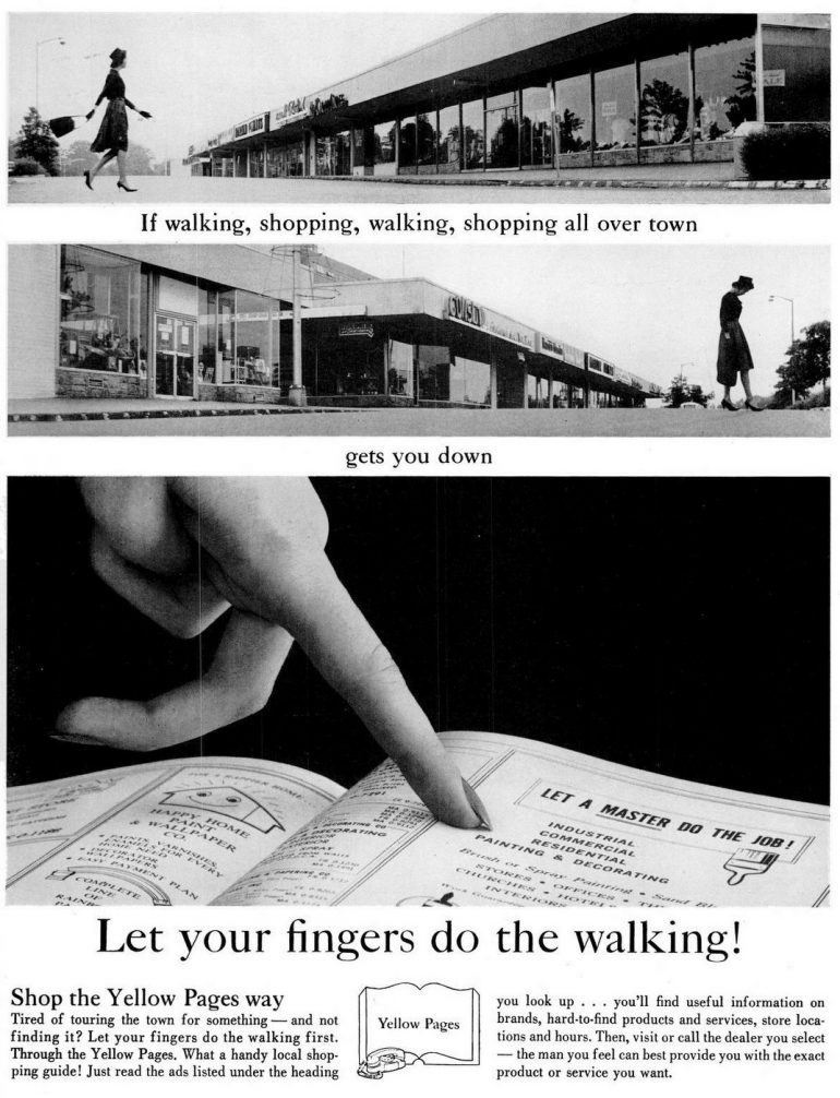 The old Yellow Pages phone book was so vital, we never imagined a life