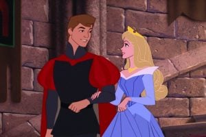 Sleeping Beauty with the prince
