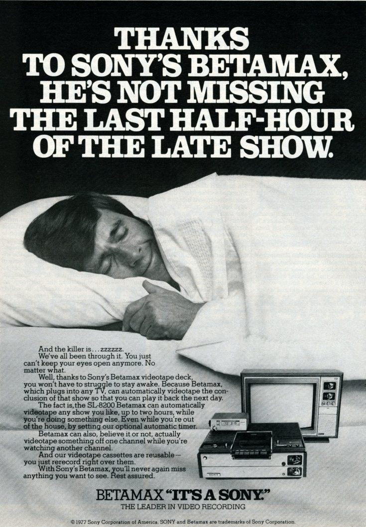 VHS or Beta? A look back at Betamax, and how Sony lost the VCR format