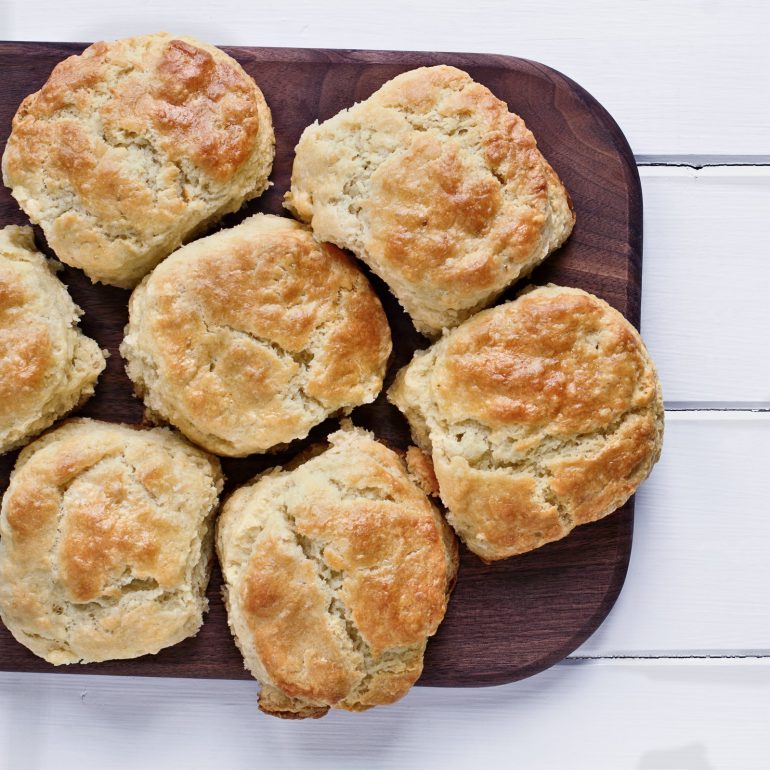 This oldfashioned baking powder biscuit recipe from the 1950s turns