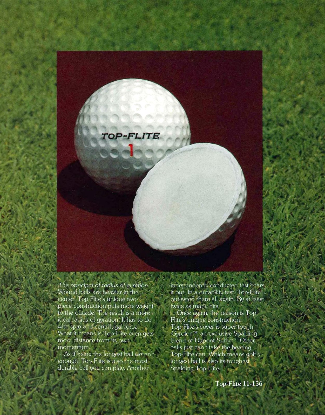 Golf ball history: The sport's evolution from stuffed leather to space-age science 20 Spalding Top-Flite golfballs (1975) via ClickAmericana com