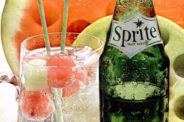 Sprite lemon-lime soda hit store shelves in the 1960s