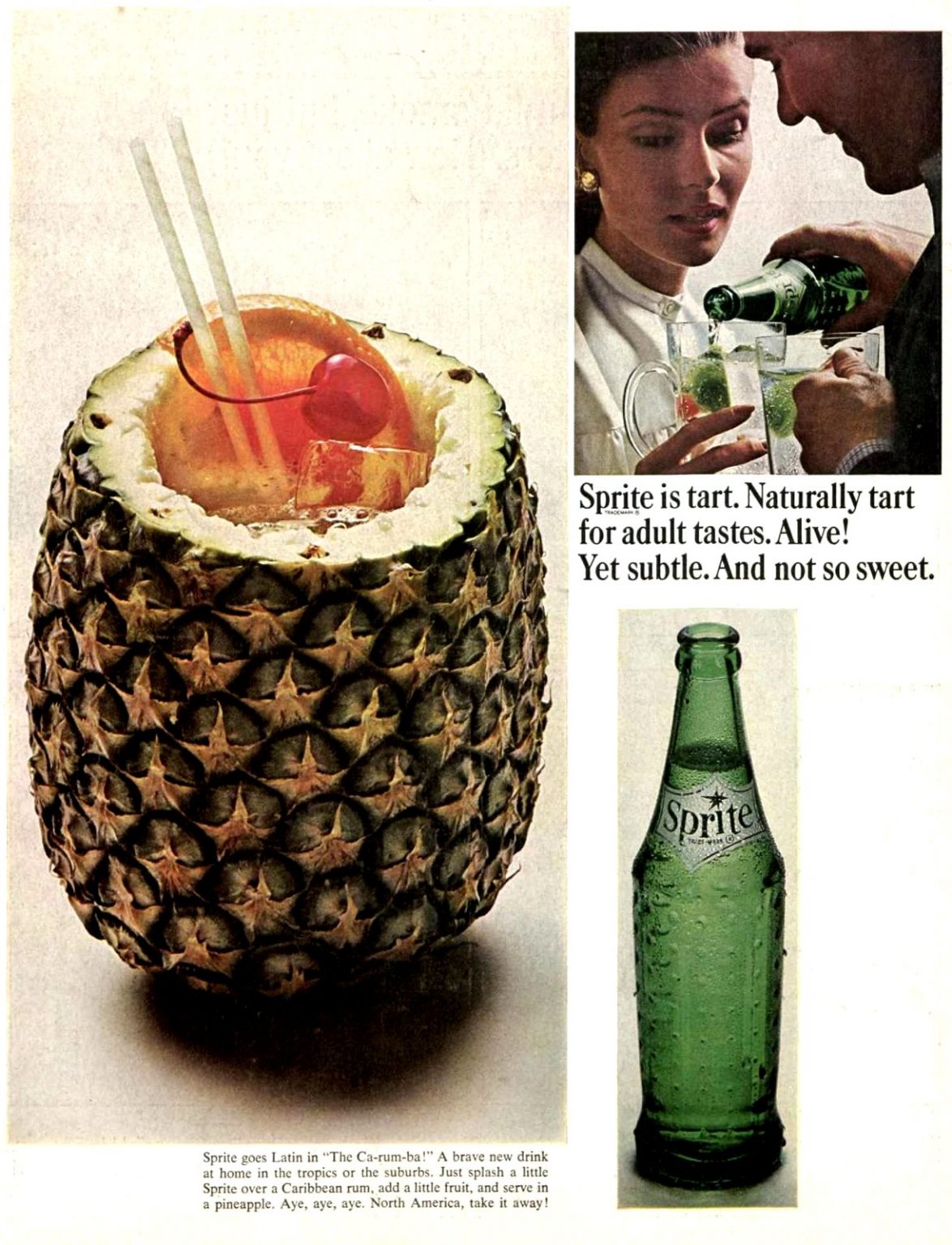 See how Sprite lemonlime soda hit store shelves in the '60s, and soon