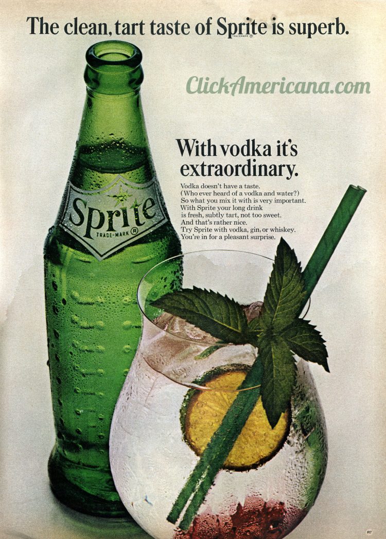 See how Sprite lemonlime soda hit store shelves in the '60s, and soon