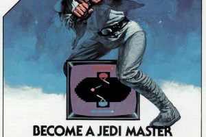 Star Wars Jedi Arena video game cartridge 1983