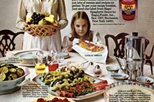 Sunday Italian dinner recipes 1974