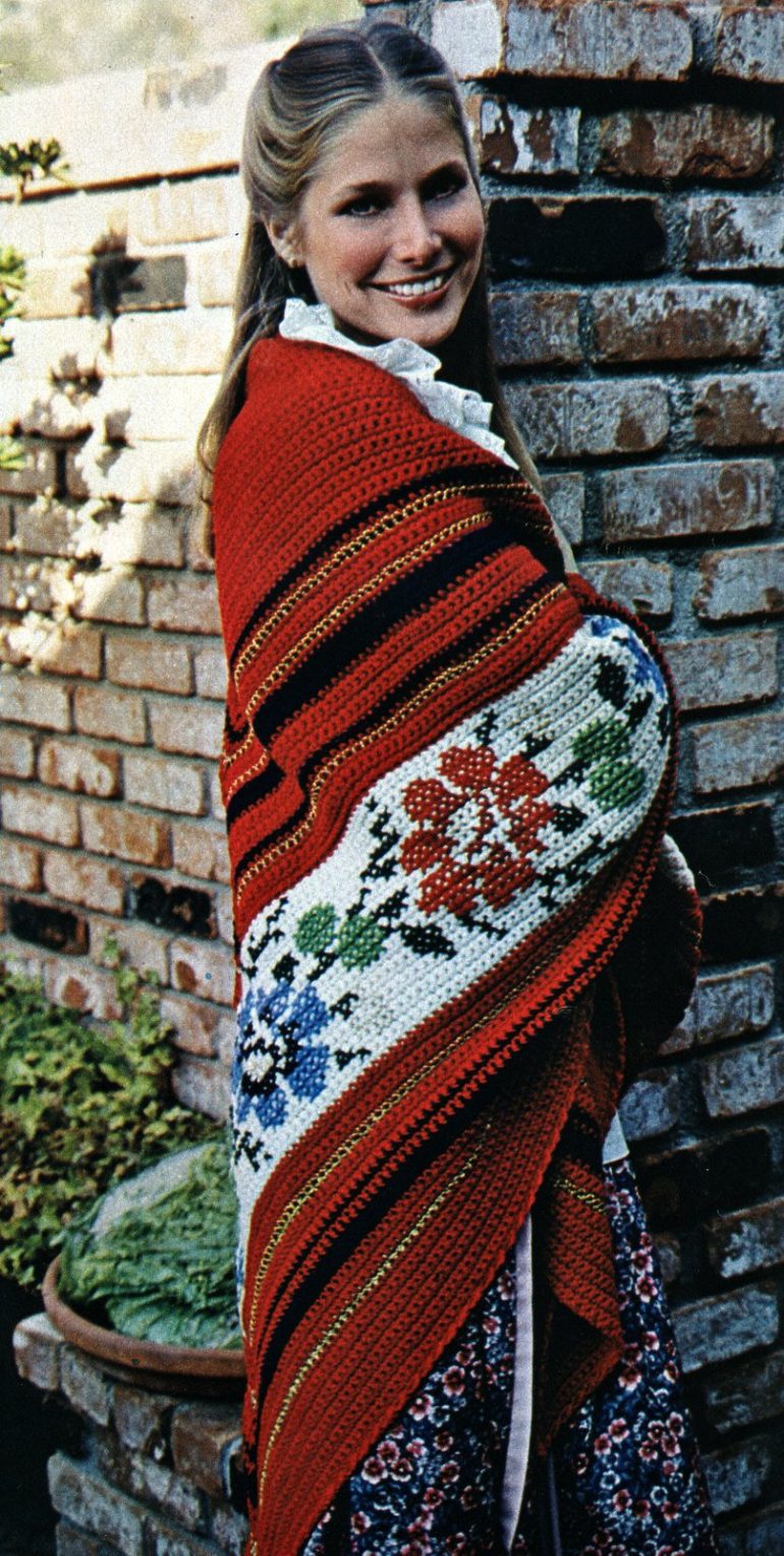 70s shawl