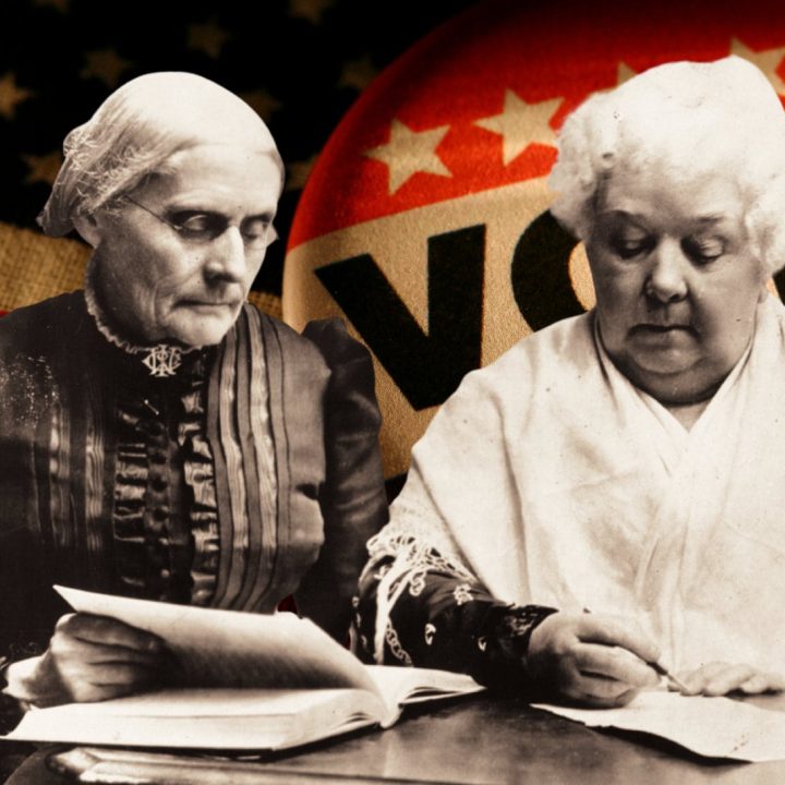 Susan B Anthony and Elizabeth Cady Stanton