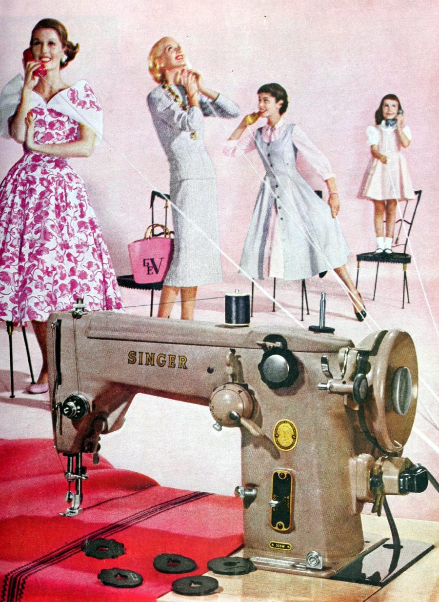 1950s Singer sewing machines were a triumph of vintage engineering Click Americana