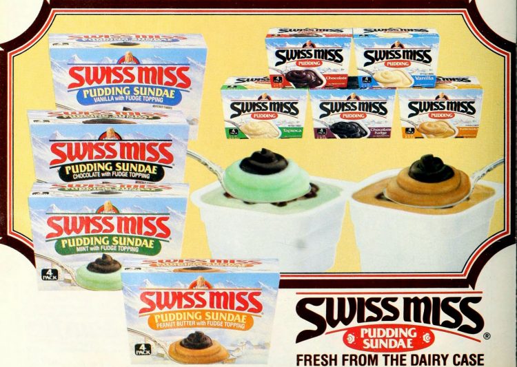 Vintage pudding cups were smooth, spoonable snacks we loved, starting