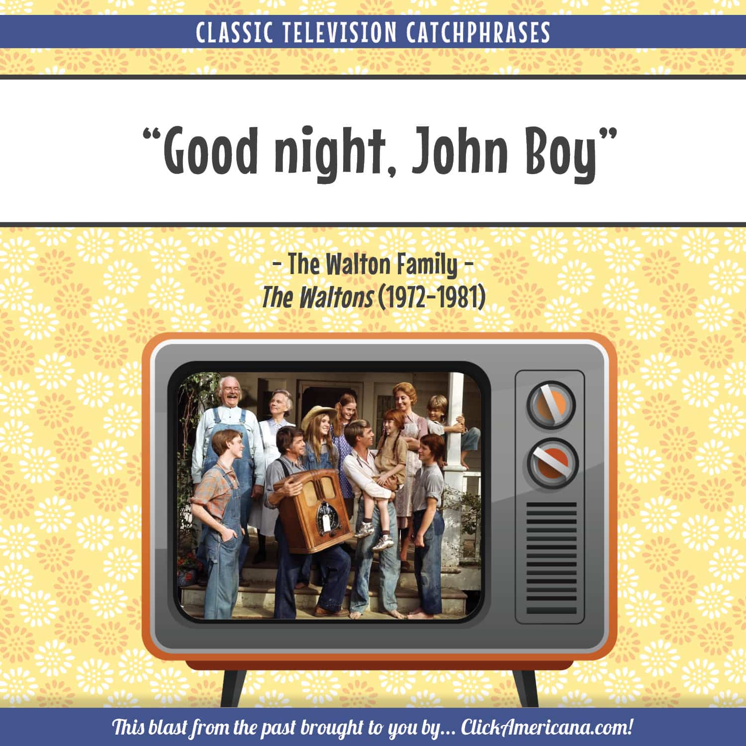 10 top TV catchphrases of the '70s - Click Americana