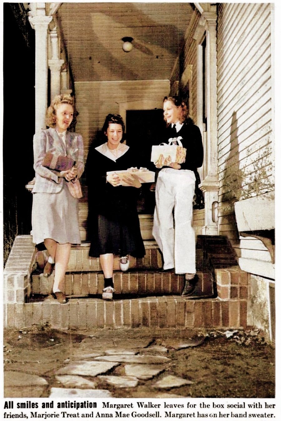 See what an oldfashioned box social was like Click Americana