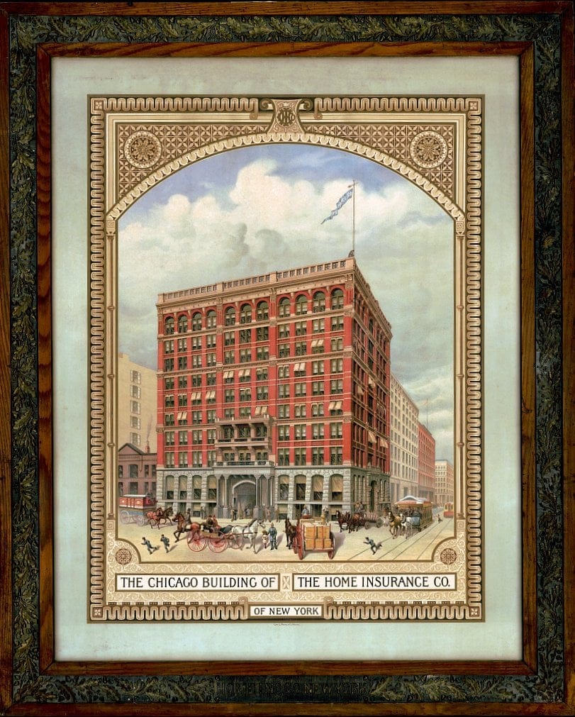Life expectancy in the 1800s: What those shocking numbers actually mean 2 The Chicago Building of The Home Insurance Co. of New York 1880 - Life expectancy in the 1800s