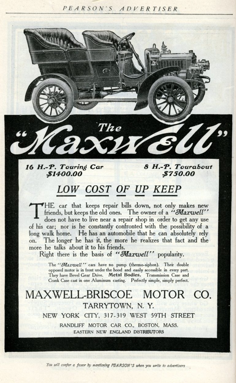 Classic Maxwell automobiles See some of the oldest cars from the early
