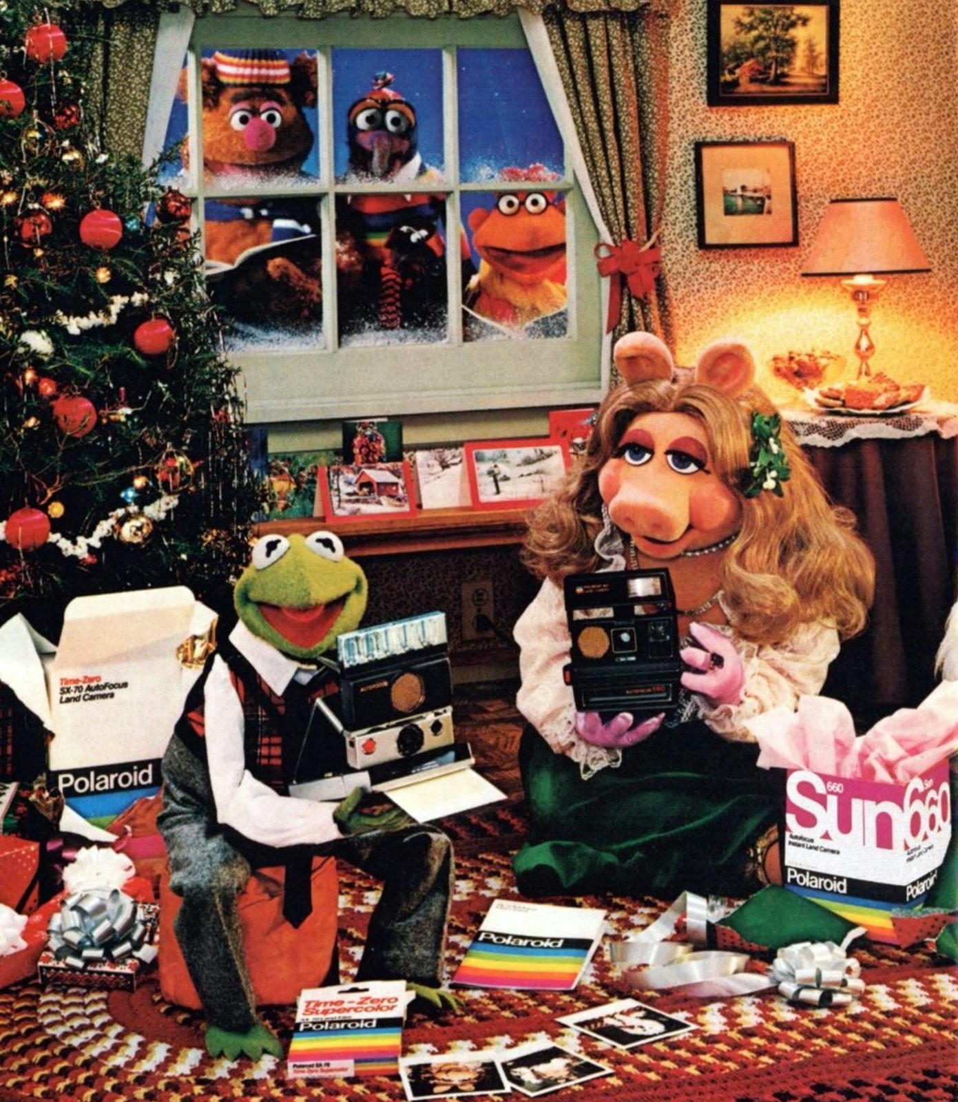 The Muppets for Polaroid (1981) via ClickAmericana com