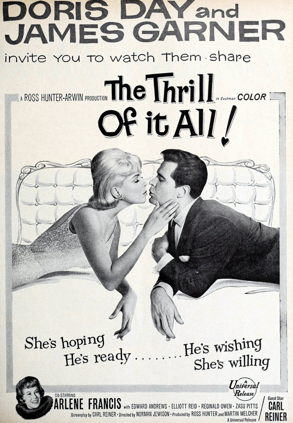 James Garner: From reluctant actor to treasured Hollywood mainstay (1950s-2014) 1 The Thrill of it All movie (1963)