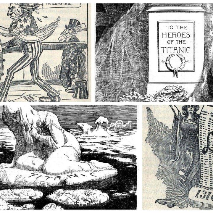 The Titanic tragedy, as seen in editorial cartoons published right after the disaster (1912)