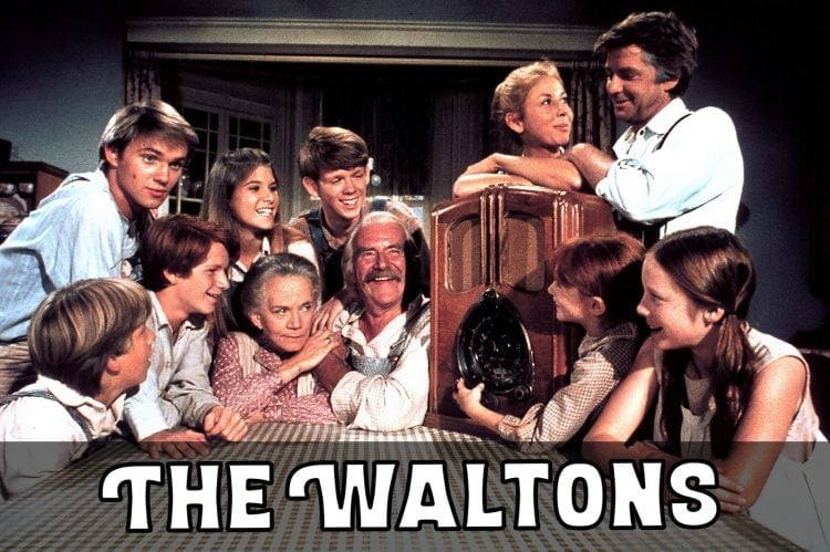 The Waltons - vintage TV show cast
