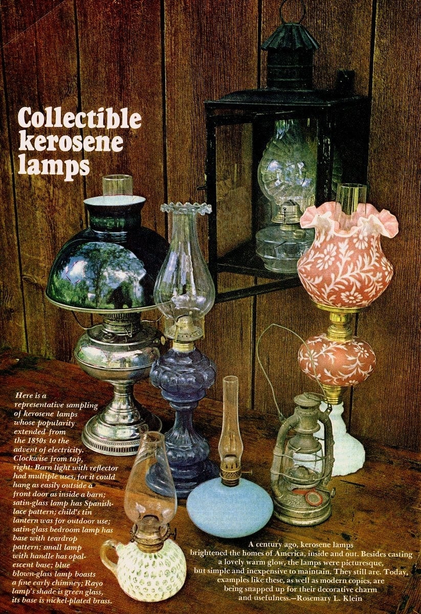 The beauty of antique kerosene lamps and how one invention changed the way people lived
