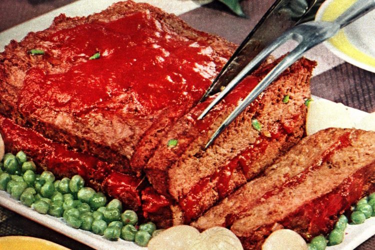 The fifties' famous 15minute meatloaf recipe (1955) Click Americana