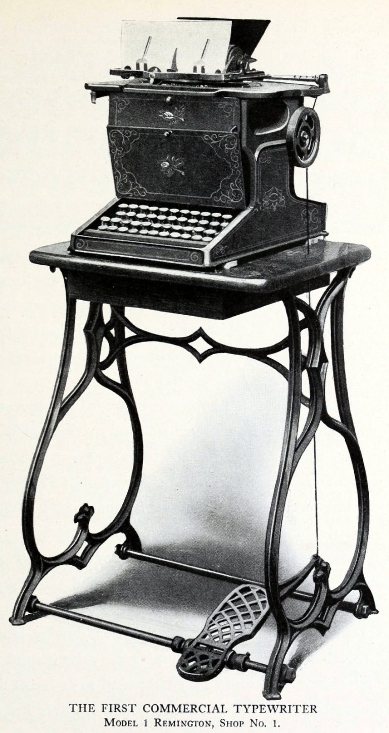 Find out who invented the typewriter and how this amazing 1800s