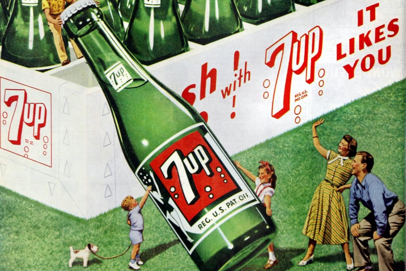 7Up history, plus find out the soda's (terrible) original name Click