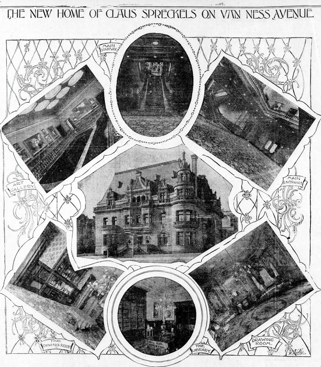 Spreckels Mansion in San Francisco See the luxurious old home of sugar