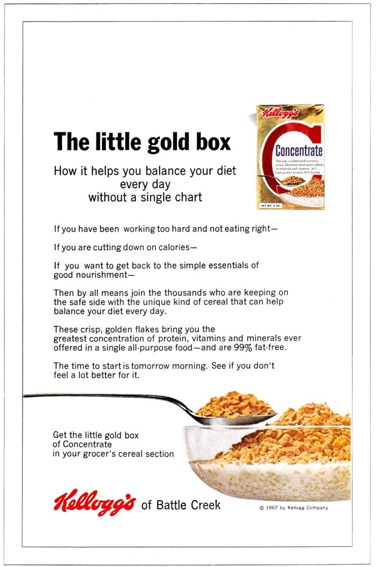 Kellogg's Concentrate cereal was muchloved, but they still