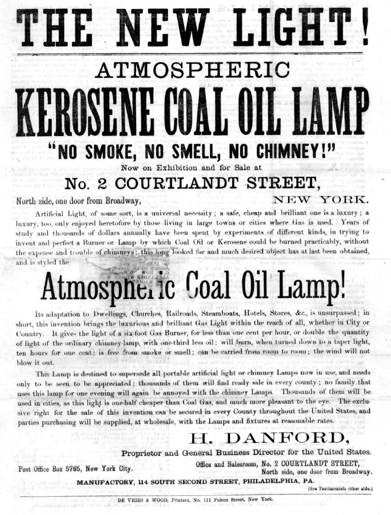 The beauty of antique kerosene lamps and how one invention changed