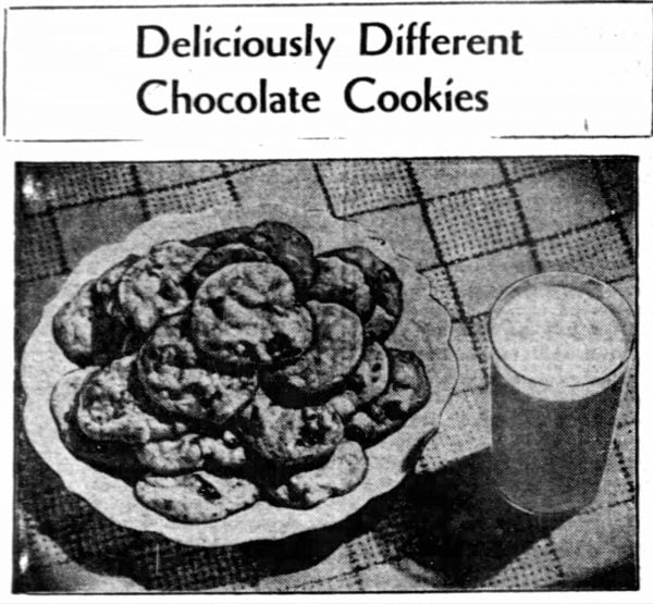 The original Toll House Cookie recipe, plus the famous chocolate chip