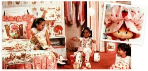 The ultimate over-the-top Strawberry Shortcake room makeover An explosion of pink and cute from 1982