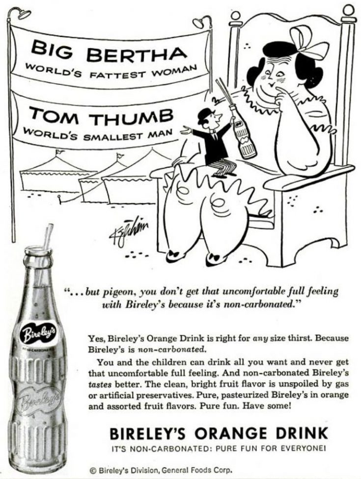 Bireley's & Nesbitt's orange soft drinks from the 1950s Click Americana