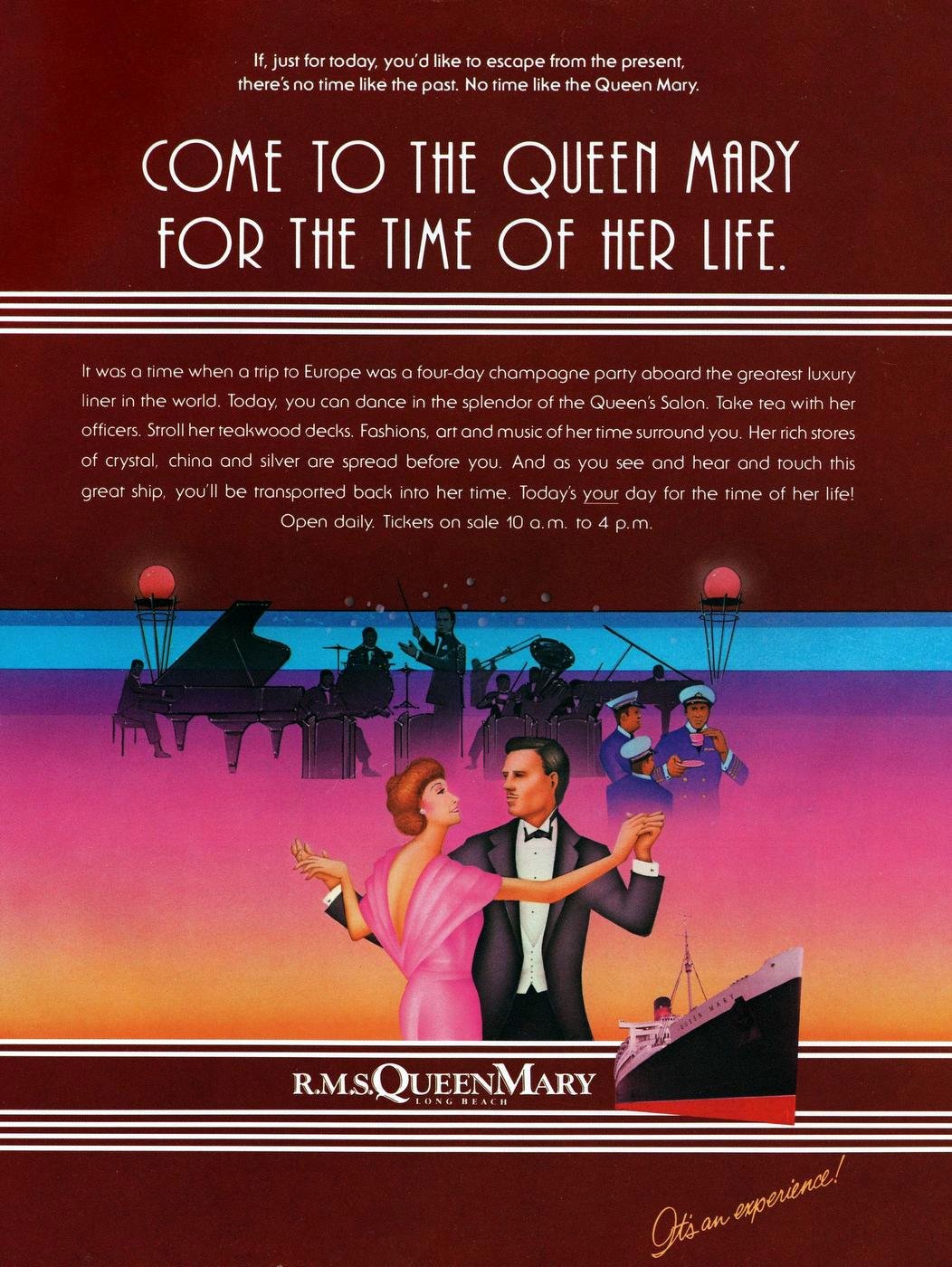 The Queen Mary Vintage tours of the possiblyhaunted old ship from the