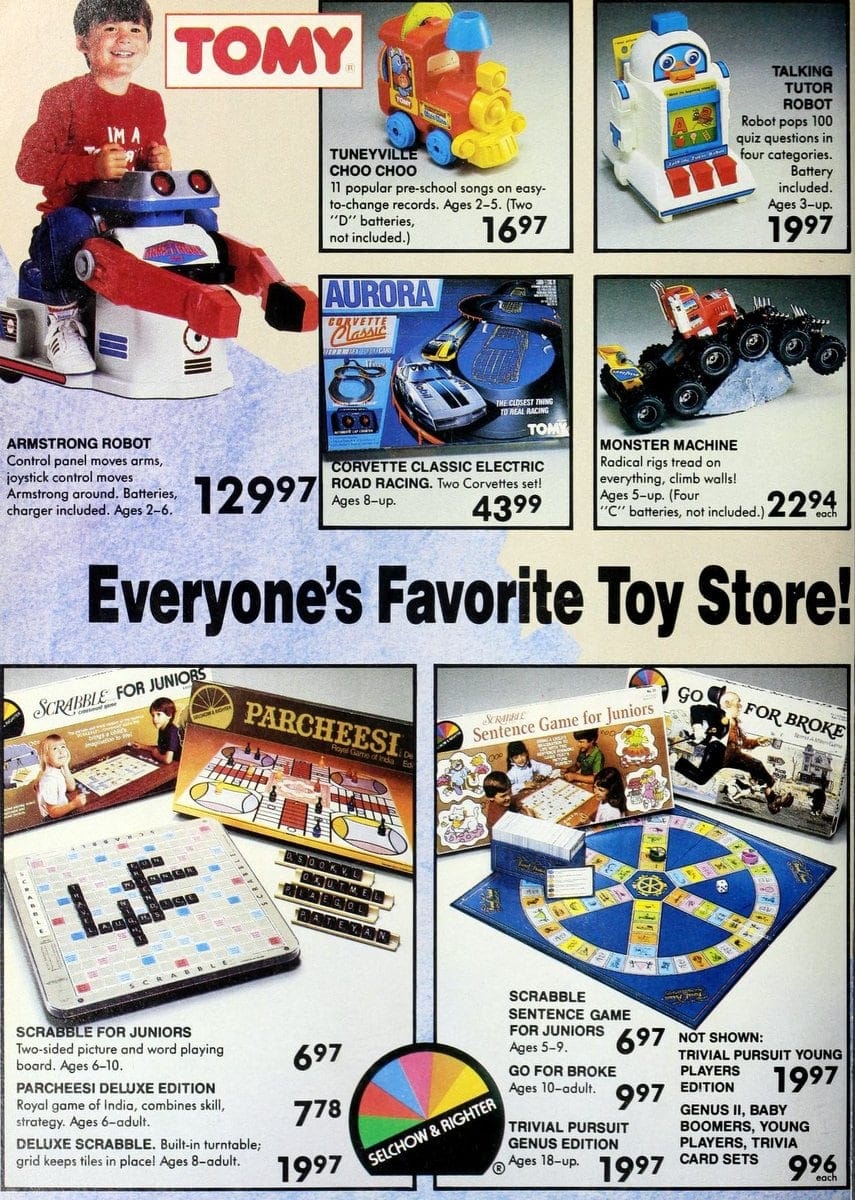 Hey 80s kids! Remember Toys R Us catalogs & picking out the best stuff