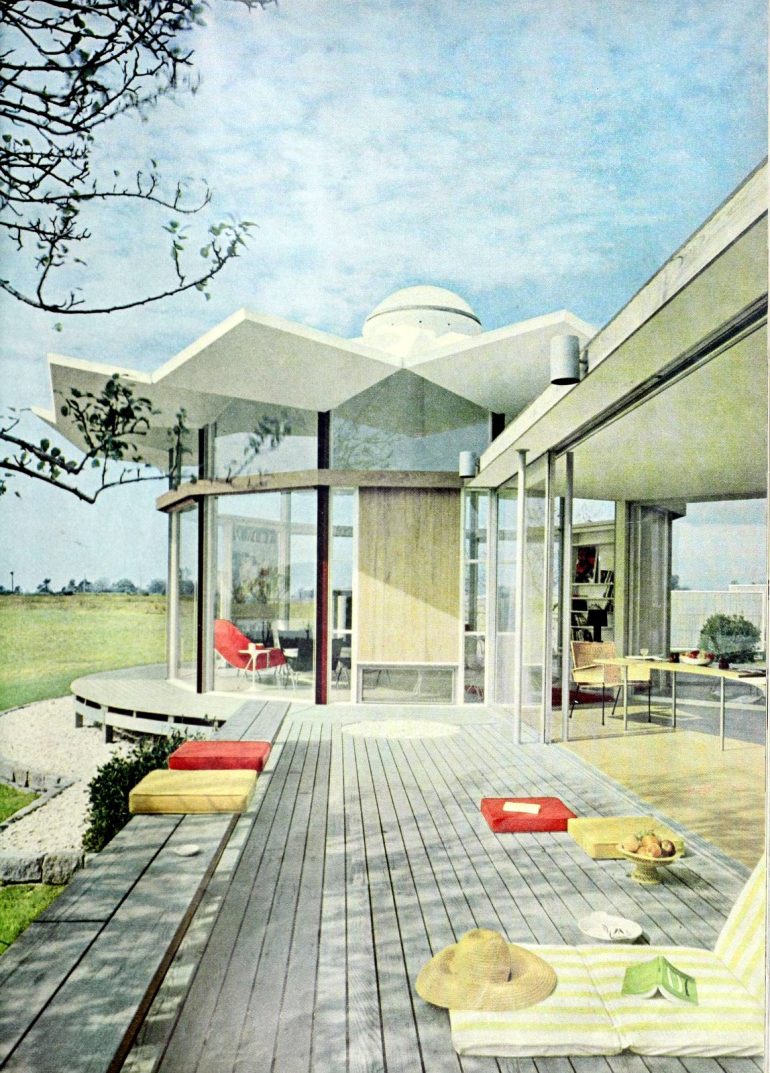 See 41 vintage backyard decks, plus find out how wood decking became a ...