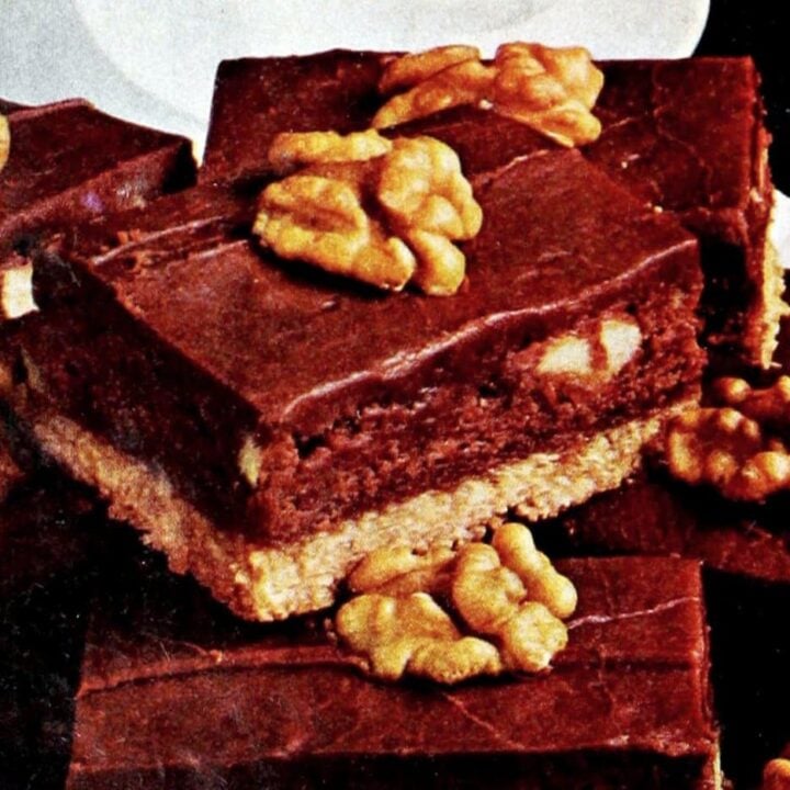 Tri-level brownies are triple delicious (1968)